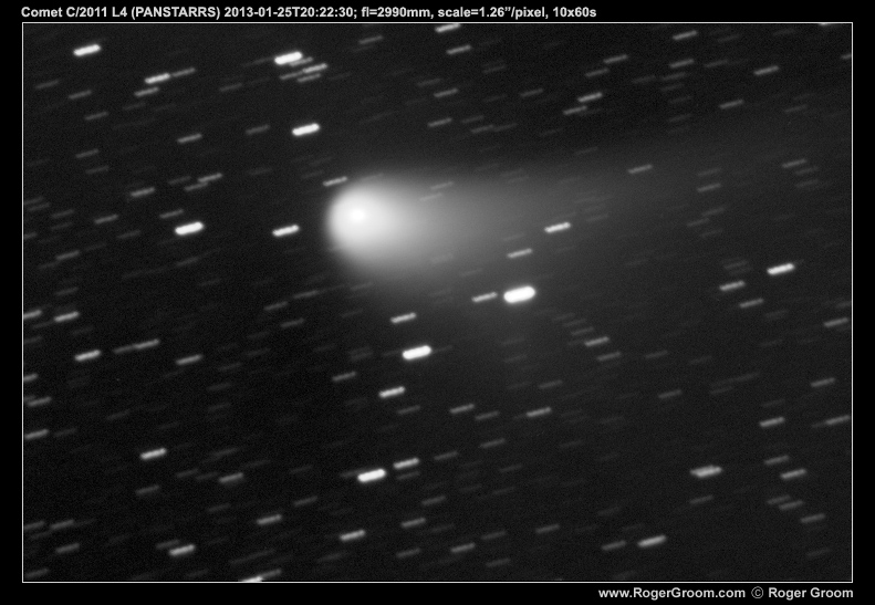 Photograph of Comet C/2011 L4 (PANSTARRS) at 2013-01-25T20:22:30