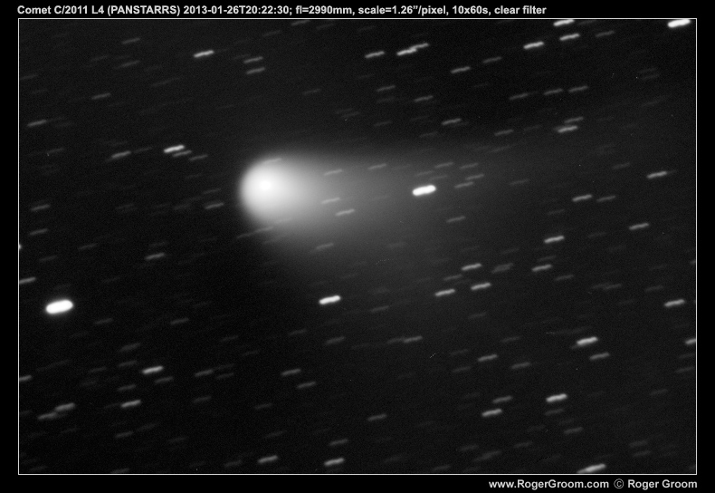 Photograph of Comet C/2011 L4 (PANSTARRS) at 2013-01-26T20:22:30