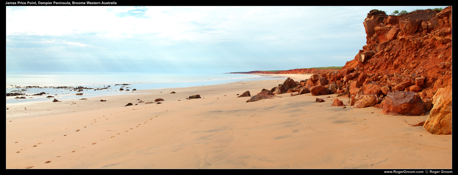 A photograph of James Price Point beach