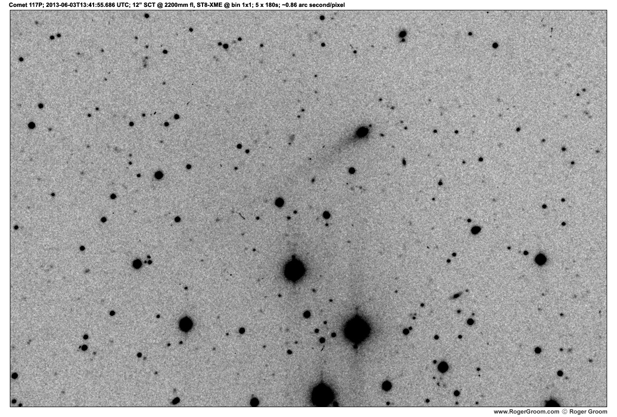 Photograph of Photograph of Comet 117P/Helin-Roman-Alu at 2013-06-03T13:41:55.686 UTC