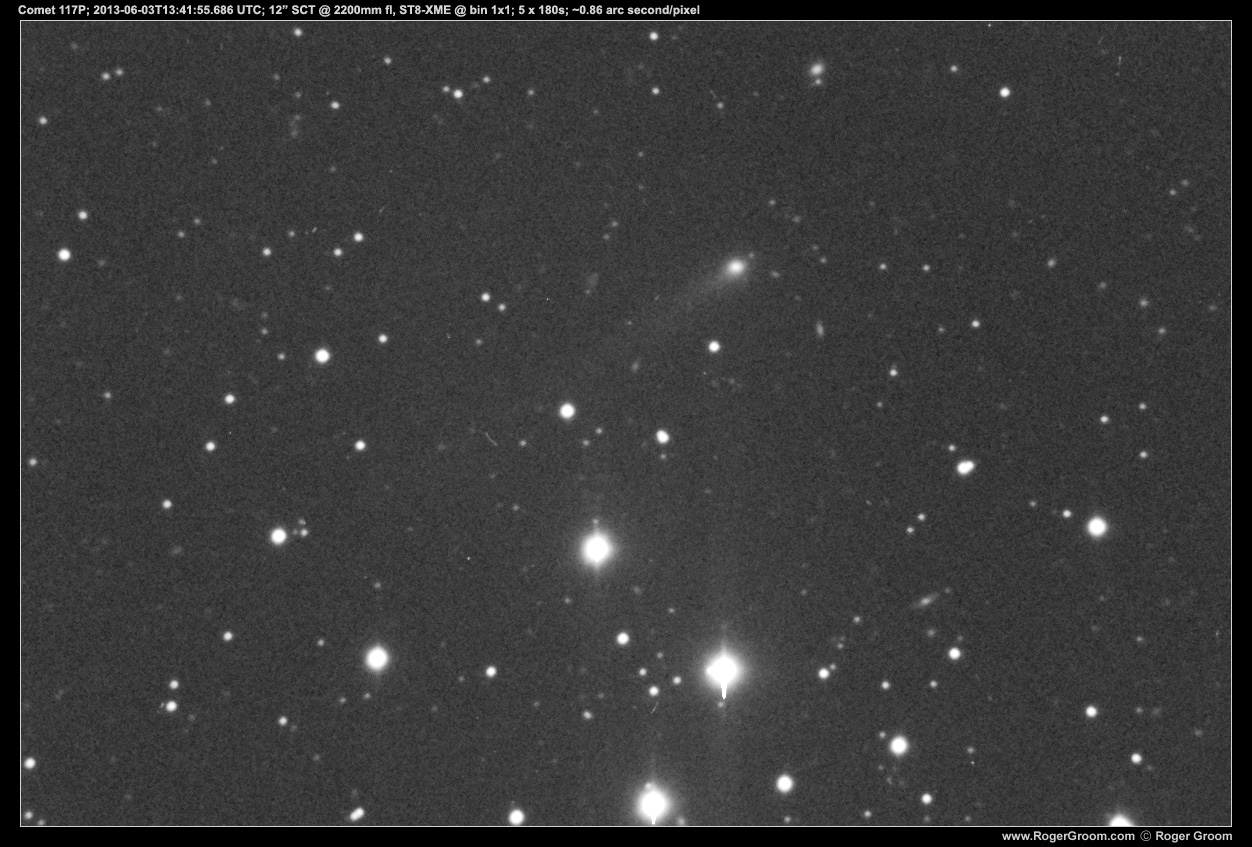 Photograph of Comet 117P/Helin-Roman-Alu at 2013-06-03T13:41:55.686 UTC